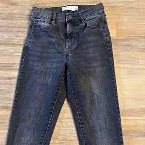 Garage Black Washed Skinny Jeans – Size 0 (Great Condition!)